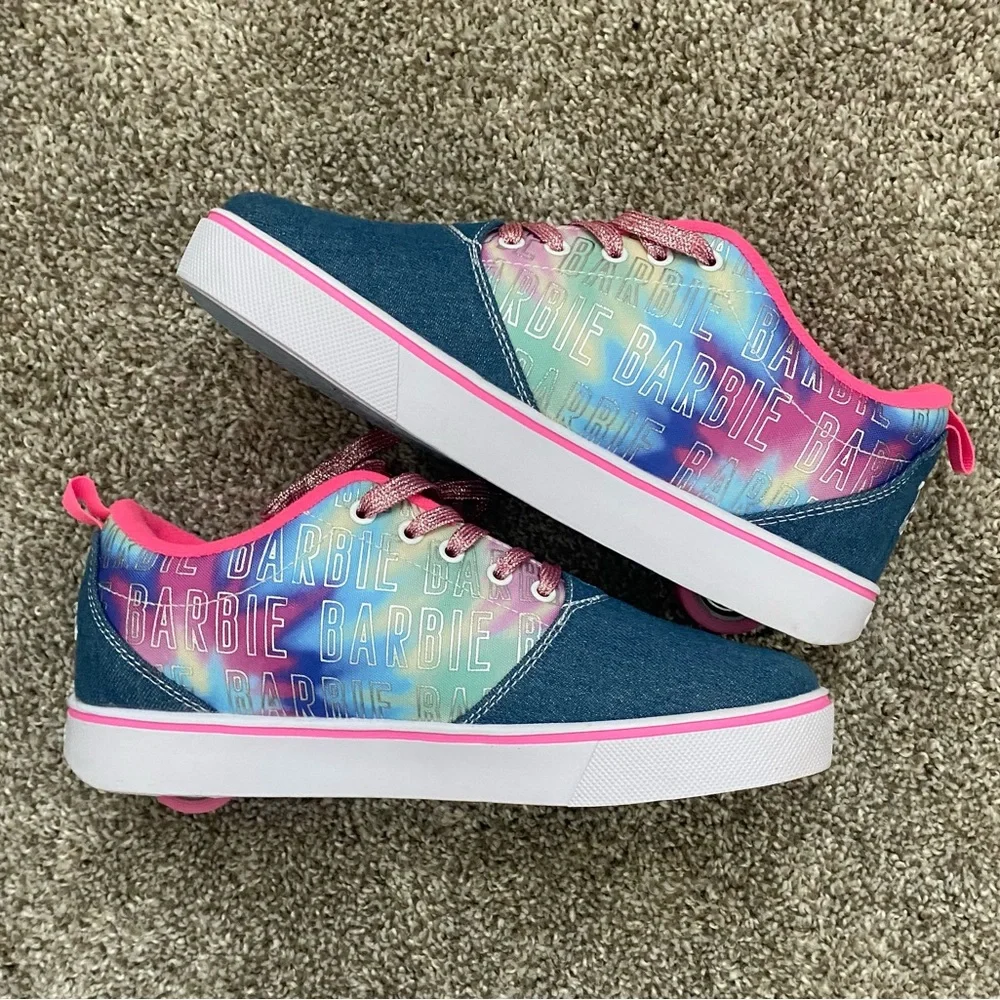 Like New‎ Barbie Denim Heelys Size 8 Womens